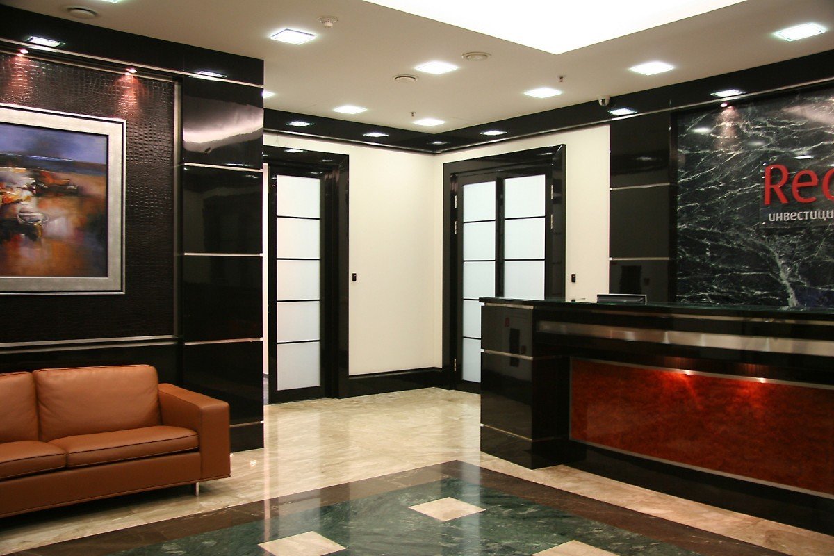Фото из портфолио Офисные помещения в Балгуч-Плаза – фотографии дизайна интерьеров на INMYROOM