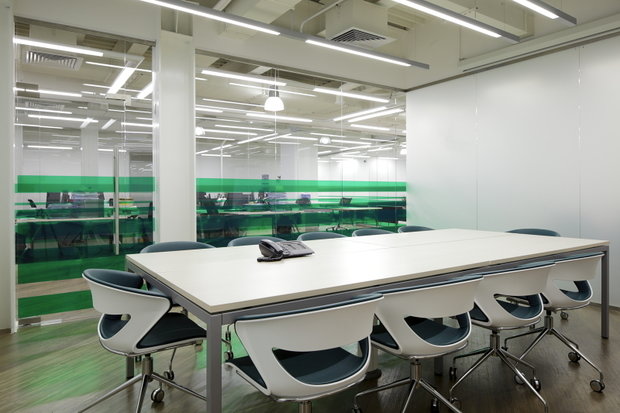 Фото из портфолио Дизайн офиса BNP Paribas – фотографии дизайна интерьеров на INMYROOM