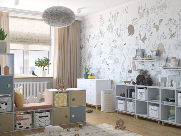 Фото из портфолио Квартира для молодой семьи – фотографии дизайна интерьеров на INMYROOM