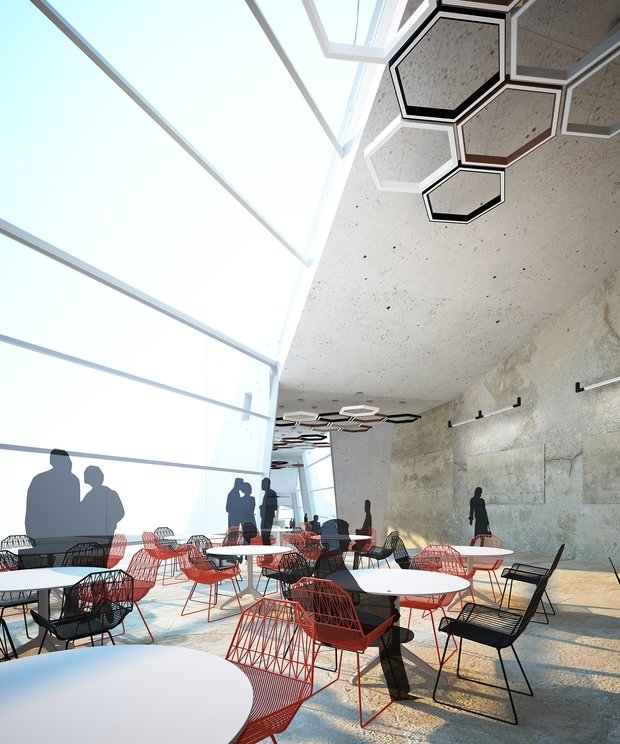 Фото из портфолио Интерьеры конкурсного проекта Bamiyan Cultural Centre – фотографии дизайна интерьеров на INMYROOM