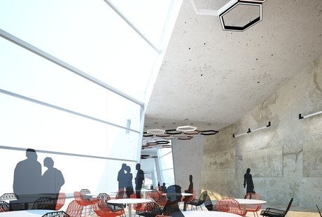 Интерьеры конкурсного проекта Bamiyan Cultural Centre