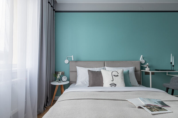 Фотография: Спальня в стиле Современный, Малогабаритная квартира, Квартира, Студия, Проект недели, Санкт-Петербург, до 40 метров, Екатерина Шейн – фото на INMYROOM