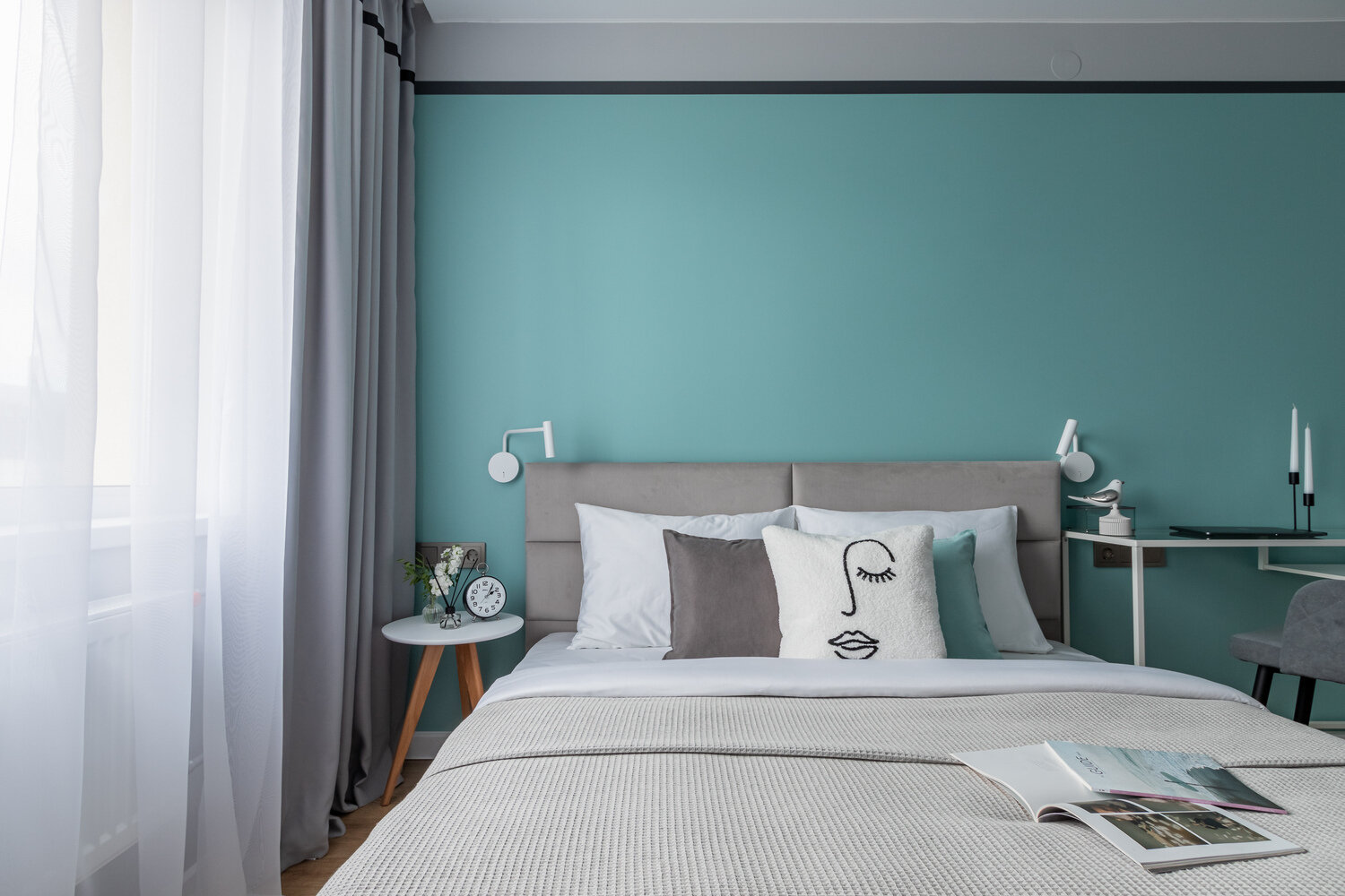 Фотография: Спальня в стиле Современный, Малогабаритная квартира, Квартира, Студия, Проект недели, Санкт-Петербург, до 40 метров, Екатерина Шейн – фото на INMYROOM