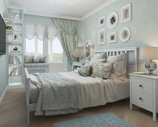 Фото из портфолио Двухкомнатная квартира в скандинавском стиле – фотографии дизайна интерьеров на INMYROOM