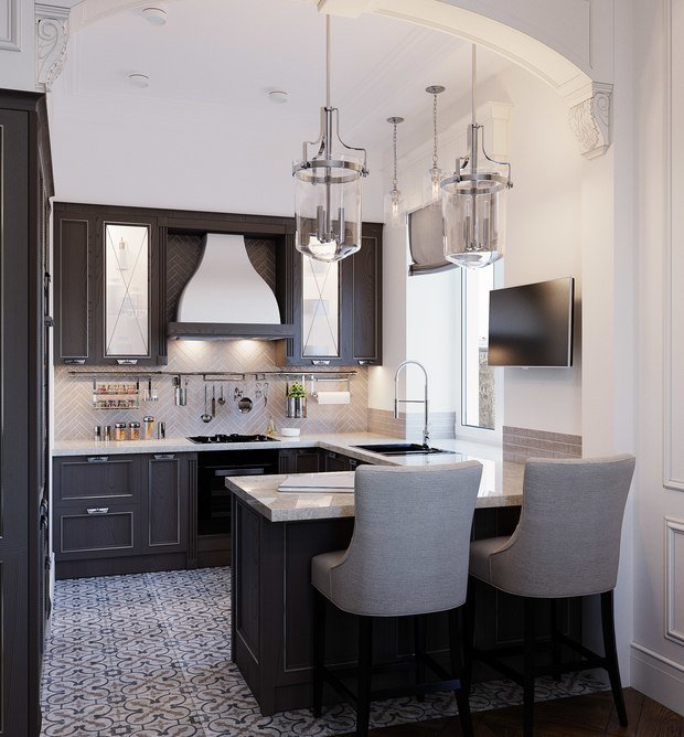 Фото из портфолио 3ья-Песчаная – фотографии дизайна интерьеров на INMYROOM