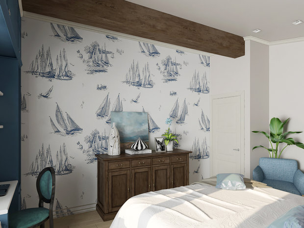 Фотография: Спальня в стиле Прованс и Кантри, Проект недели, Дом и дача, Новая Москва, Евгения Ермолаева, Таунхаус, Блочный дом, 4 и больше, Более 90 метров, EEDS DESIGN – фото на INMYROOM
