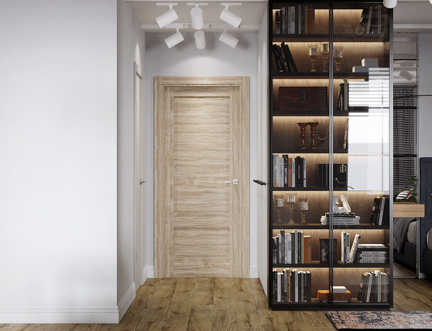 Фотография: Прихожая в стиле Лофт, Современный, Квартира, Студия, Проект недели, Москва, Монолитный дом, до 40 метров, Светлана Удзилаури – фото на INMYROOM