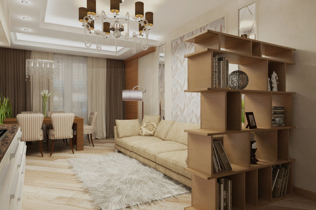 Фото из портфолио Квартира на улице Кастанаевская, 80 м2 – фотографии дизайна интерьеров на INMYROOM