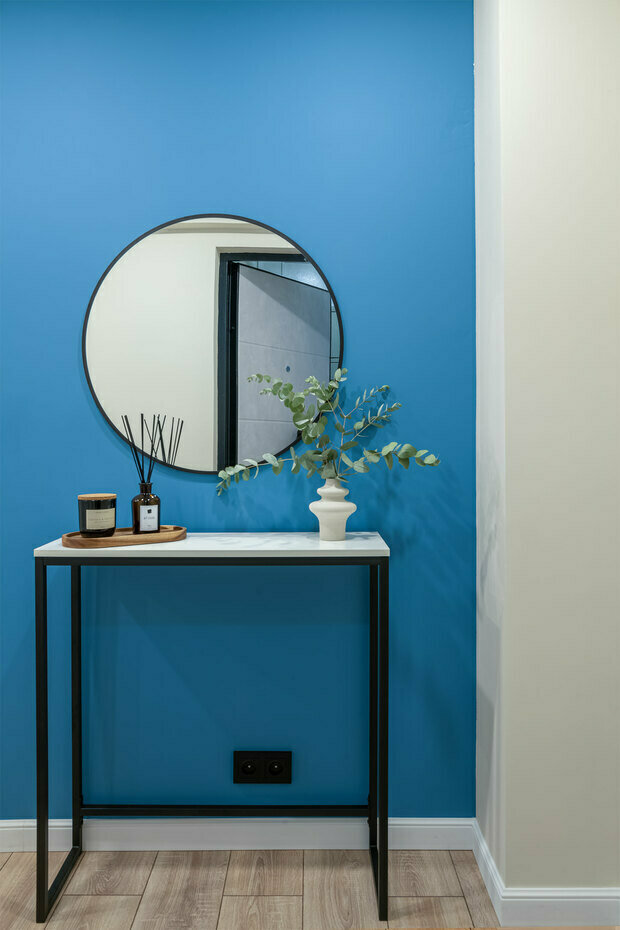 Фотография: Прихожая в стиле Современный, Малогабаритная квартира, Квартира, Москва, Хрущевка, 2 комнаты, 40-60 метров, Алина Валлиулина – фото на INMYROOM