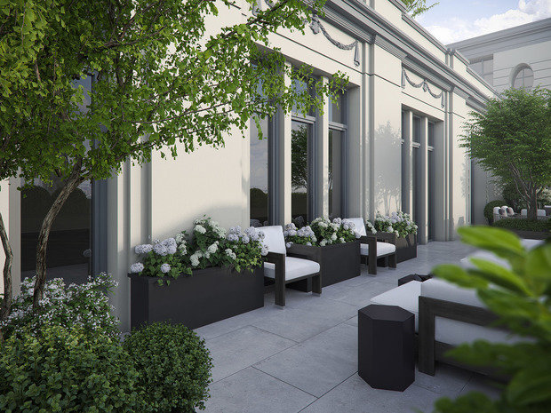 Фото из портфолио Клубный дом на Бронной – фотографии дизайна интерьеров на INMYROOM