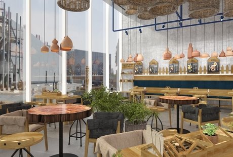 concept design restaurant La Placinte 