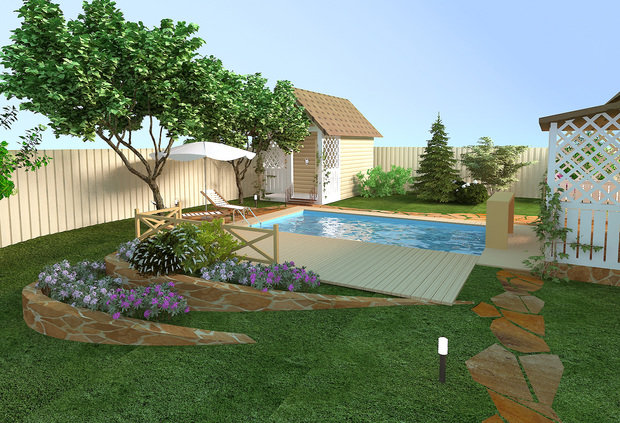 Фотография: Ландшафт в стиле  – фото на InMyRoom.ru