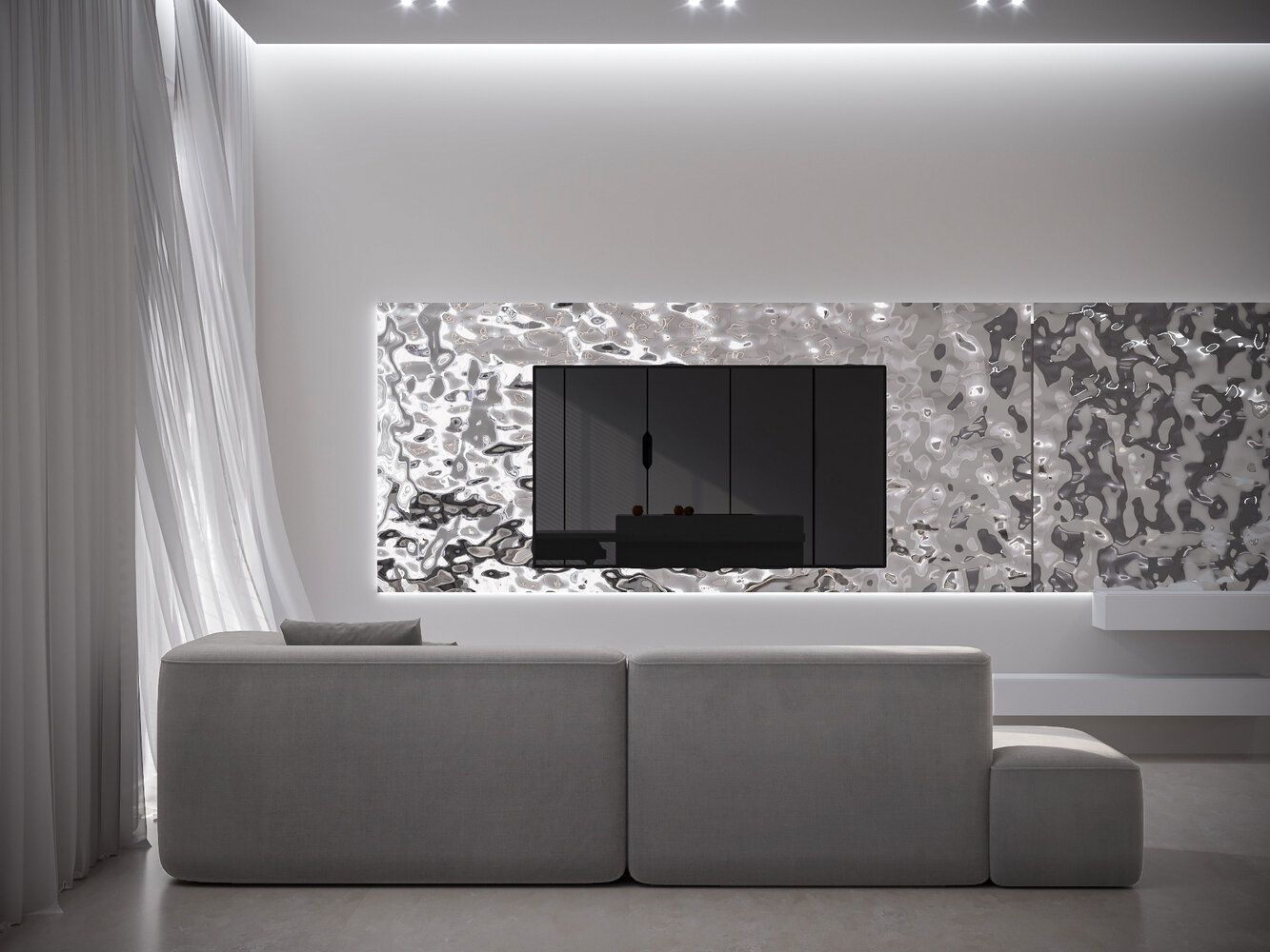 Фото из портфолио Дизайн-проект 80 м² в минимализме, Москва – фотографии дизайна интерьеров на INMYROOM Фото из портфолио Дизайн-проект 80 м² в минимализме, Москва – фотографии дизайна интерьеров на INMYROOM