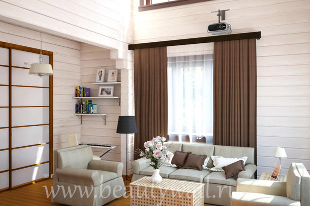 Фото из портфолио Коттедж – фотографии дизайна интерьеров на INMYROOM