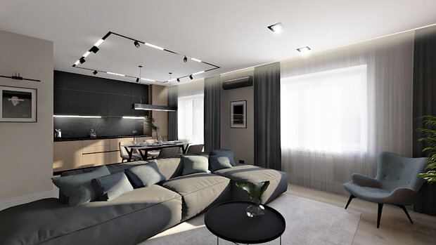 Фото из портфолио Квартира Академгородок – фотографии дизайна интерьеров на INMYROOM