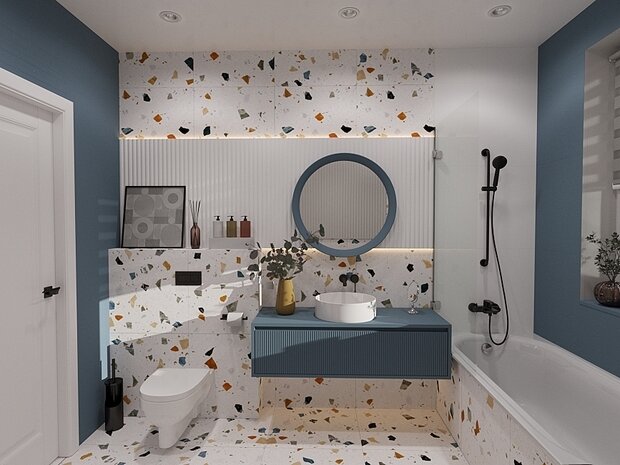 Фото из портфолио Ванная комната – фотографии дизайна интерьеров на INMYROOM