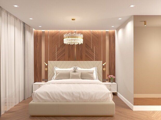 Фото из портфолио Квартира в бежевых оттенках – фотографии дизайна интерьеров на INMYROOM