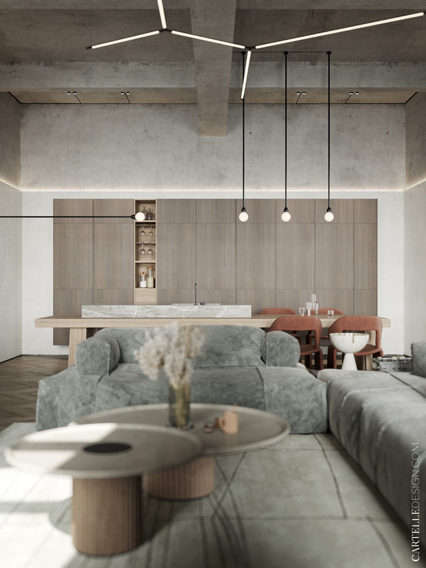 Фото из портфолио Beton M8 – фотографии дизайна интерьеров на INMYROOM