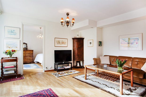 Фотография: Гостиная в стиле Скандинавский – фото на INMYROOM