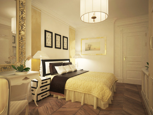 Фото из портфолио Гостевая спальня – фотографии дизайна интерьеров на INMYROOM