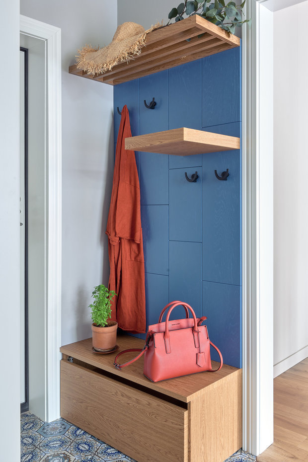 Фотография: Прихожая в стиле Скандинавский, Советы, маленькая прихожая – фото на INMYROOM