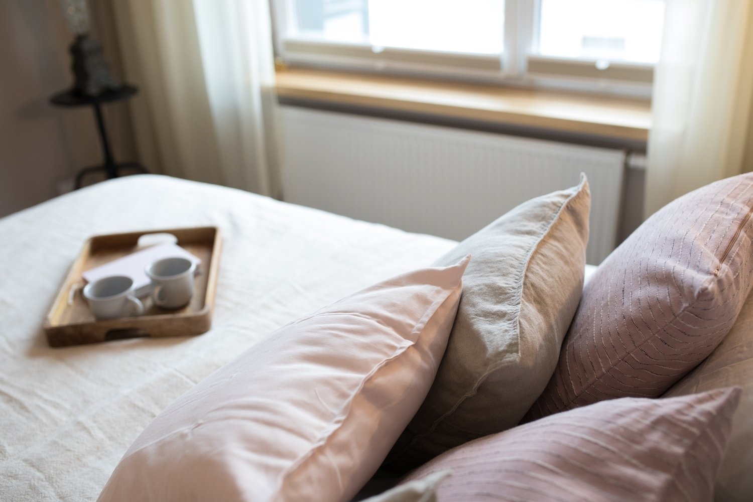 Фотография: Спальня в стиле Современный, Минимализм, Квартира, Проект недели, Санкт-Петербург, 2 комнаты, 40-60 метров, Ольга Артемова – фото на INMYROOM