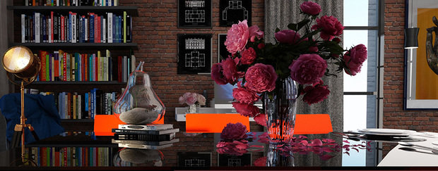 Фото из портфолио Дизайн загородного дома в стиле лофт – фотографии дизайна интерьеров на INMYROOM