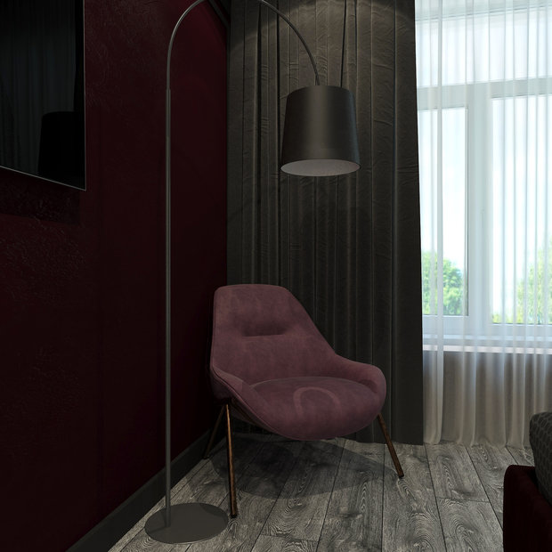 Фото из портфолио Cherry bedroom – фотографии дизайна интерьеров на INMYROOM
