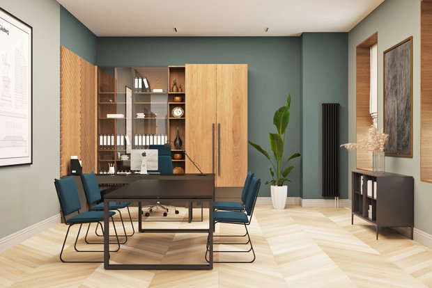 Фото из портфолио Дизайн-проект офисного пространства – фотографии дизайна интерьеров на INMYROOM