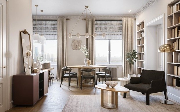 Фото из портфолио "Сердце Столицы" – фотографии дизайна интерьеров на INMYROOM