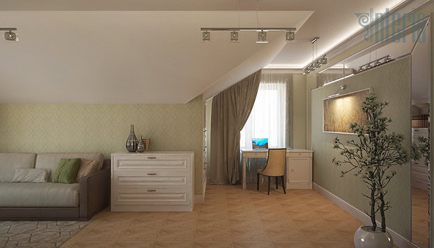 Фото из портфолио Коттедж, 140кв.м., Май 2018 – фотографии дизайна интерьеров на INMYROOM