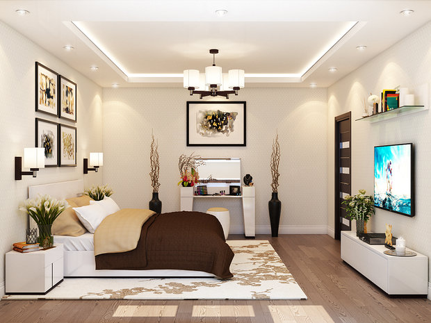 Фото из портфолио Дом в теплых тонах – фотографии дизайна интерьеров на INMYROOM