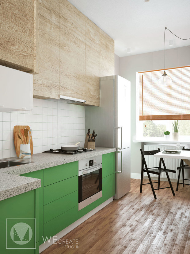 Фото из портфолио Smart-квартира в скандинавском стиле – фотографии дизайна интерьеров на INMYROOM