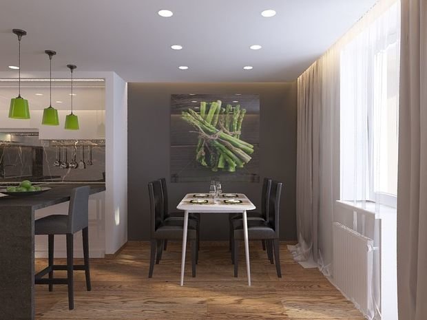 Фото из портфолио Зеленая весна – фотографии дизайна интерьеров на INMYROOM