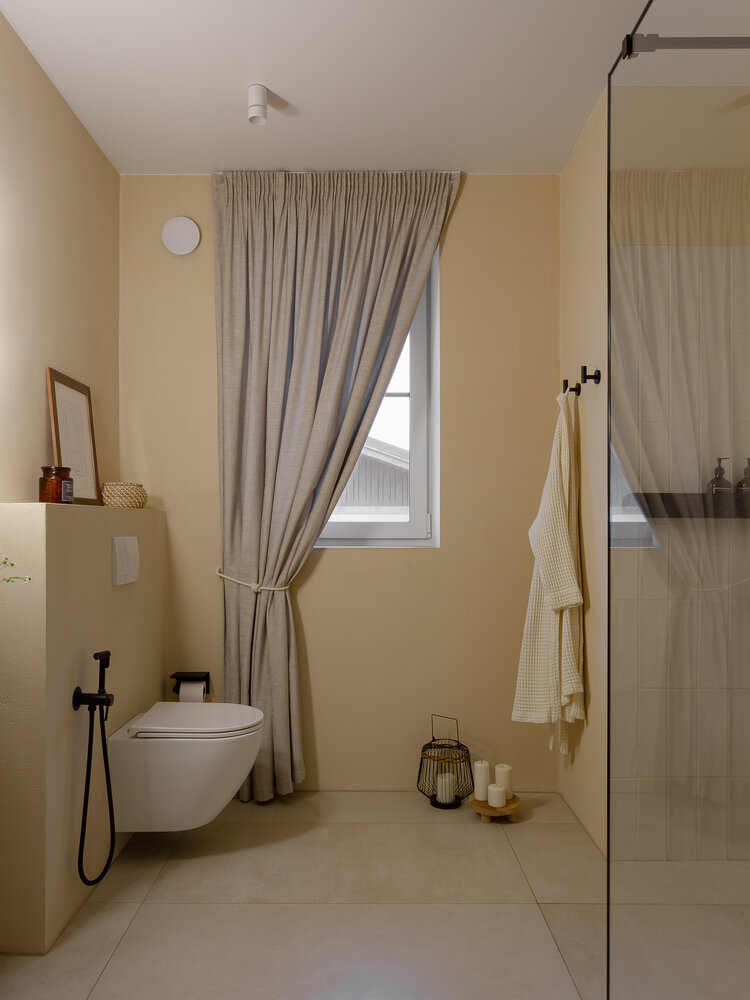 Фотография: Ванная в стиле Скандинавский, Современный, Эклектика, Эко, Бохо, Дом, Проект дня, Дом и дача, Екатеринбург, 3 комнаты, 60-90 метров, Ольга Бадаева – фото на INMYROOM