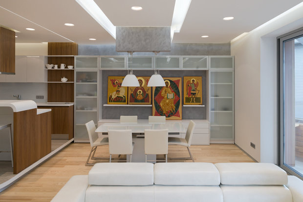 Фото из портфолио Квартира 135 кв.м. в ЖК Mirax Park   – фотографии дизайна интерьеров на INMYROOM