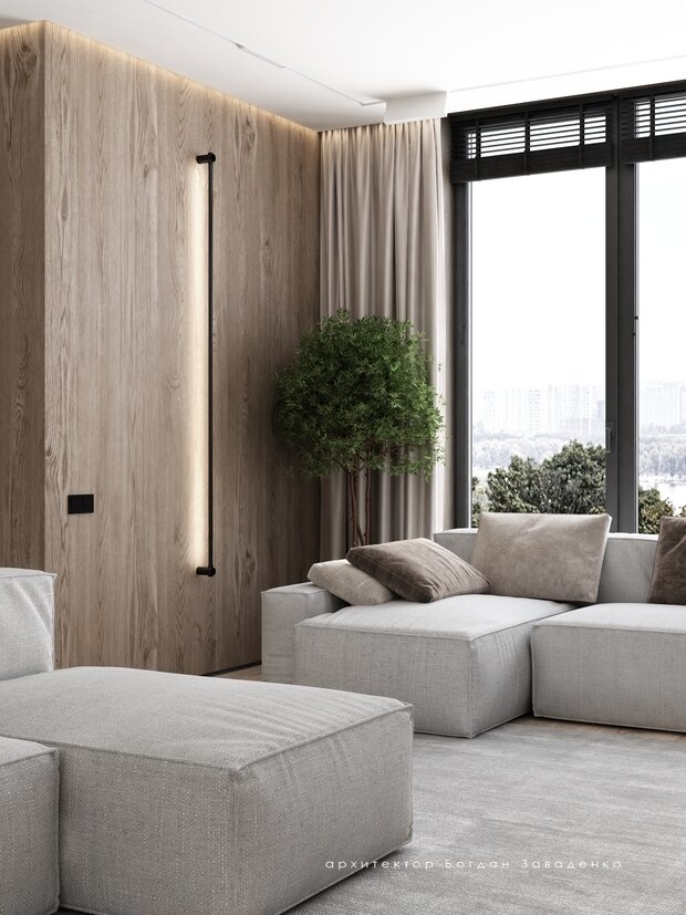Фото из портфолио Хамовники – фотографии дизайна интерьеров на INMYROOM