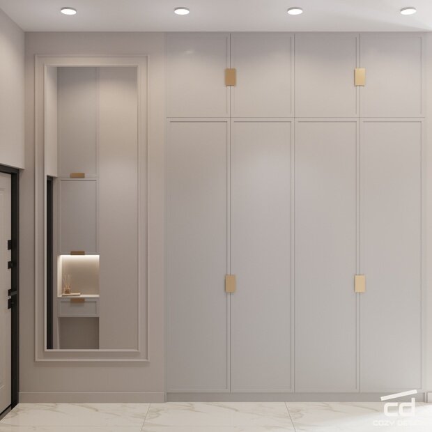Фото из портфолио Квартира 66м2 в Москве – фотографии дизайна интерьеров на INMYROOM