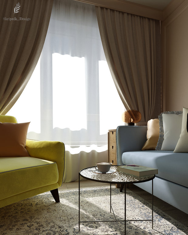 Фото из портфолио Дизайн-проект Москва – фотографии дизайна интерьеров на INMYROOM