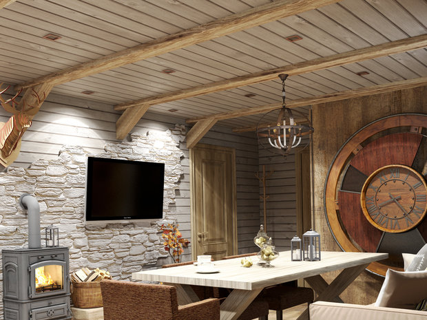 Фото из портфолио Gingerbread House – фотографии дизайна интерьеров на INMYROOM