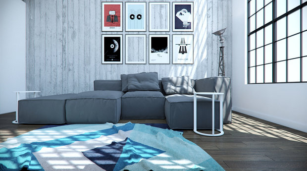 Фото из портфолио Роскошный ЛОФТ – фотографии дизайна интерьеров на INMYROOM