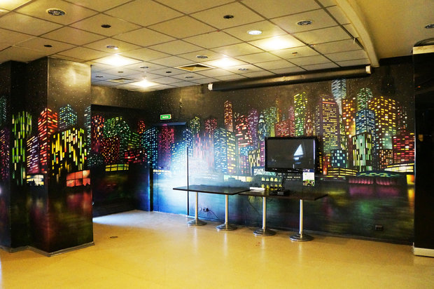 Фото из портфолио Роспись интерьера в ресторане "Манхэттен" – фотографии дизайна интерьеров на INMYROOM