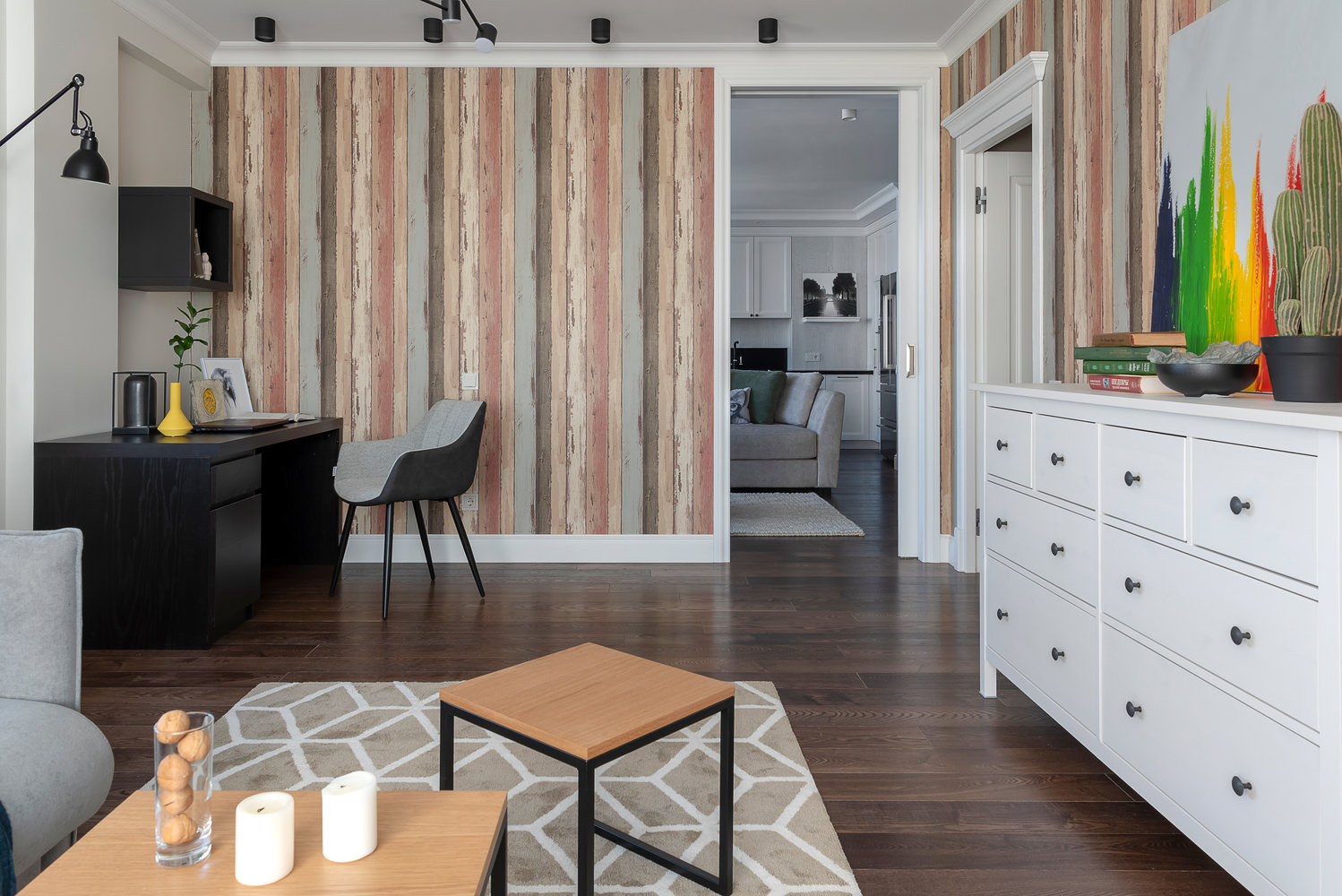 Фотография: Гостиная в стиле Современный, Квартира, Проект недели, 3 комнаты, Более 90 метров, Владивосток, Елена Теплова – фото на INMYROOM Фотография: Гостиная в стиле Современный, Квартира, Проект недели, 3 комнаты, Более 90 метров, Владивосток, Елена Теплова – фото на INMYROOM