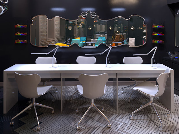 Фото из портфолио Cалон красоты в историческом центре Москвы – фотографии дизайна интерьеров на INMYROOM