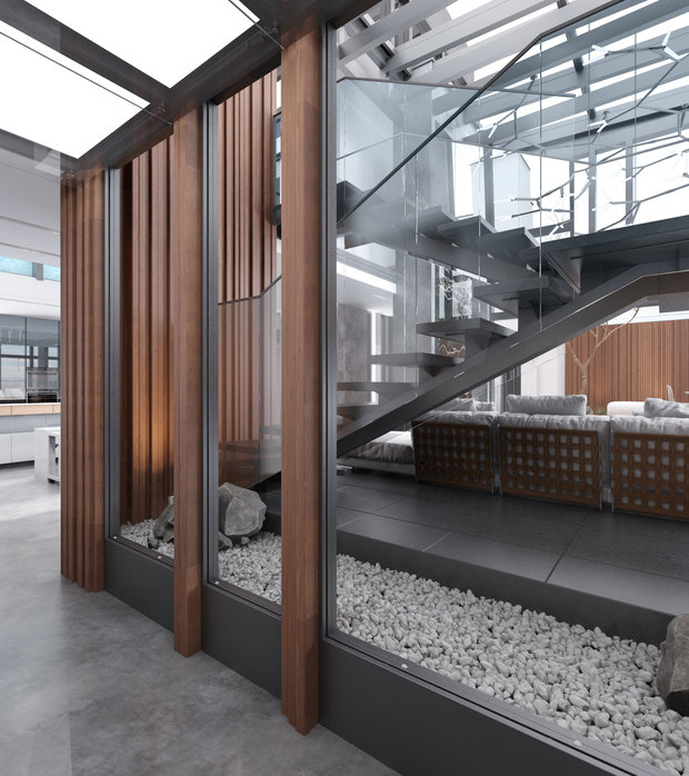 Фото из портфолио Пентхаус 480м2 в ЖК Смоленская 14 Санкт-Петербург – фотографии дизайна интерьеров на INMYROOM