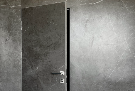 Облицовка из широкоформатной керамики Infinity Pietra Grey Satin