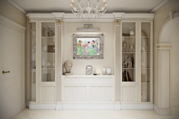 Фото из портфолио Уютная классика – фотографии дизайна интерьеров на INMYROOM