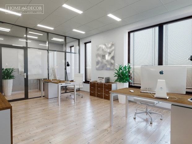 Фото из портфолио Дизайн интерьера офисного пространства для компании Ferrit Group – фотографии дизайна интерьеров на INMYROOM
