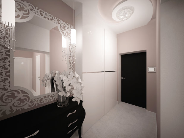 Фото из портфолио "Нежная" прихожая – фотографии дизайна интерьеров на INMYROOM