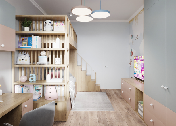 Фото из портфолио Сердце Столицы \ 99 кв. м. – фотографии дизайна интерьеров на INMYROOM